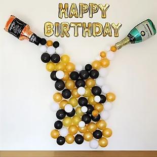 Champagne Birthday Decor