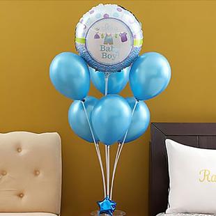 Baby Boy Balloon Bouquet