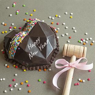 New Year Pinata Cake