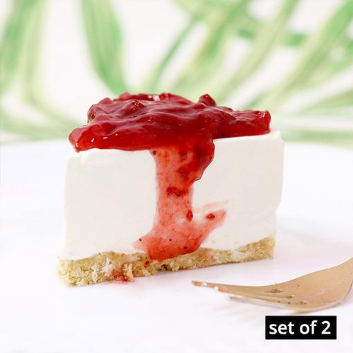 Strawberry Cheesecake Slice