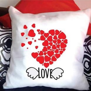 Love Message Decorative Cushion