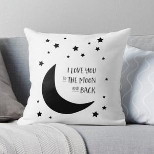 Love Theme Printed Cushion