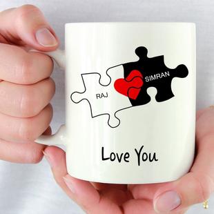 You and Me Personalised Mug