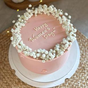 Gypso Topped Cake For Womens Day