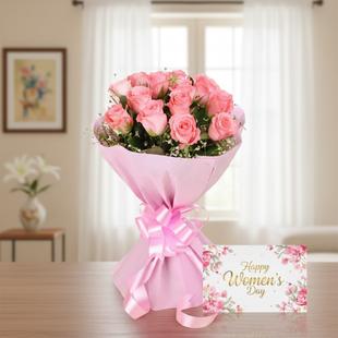 Pink Love for Womens Day