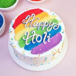 Happy Holi Cake