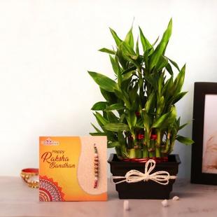 Luxuriously Lucky Rakhi Gift