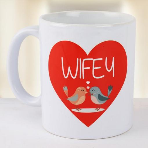 Wifey Heart Mug