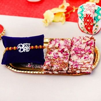 Rakhi with Sweets