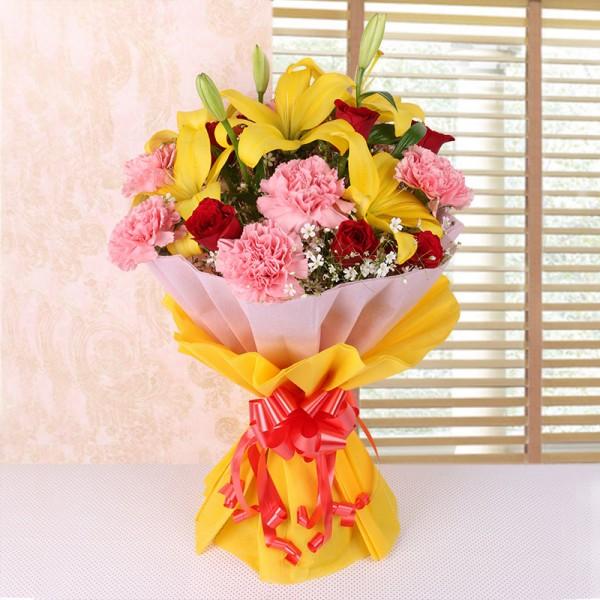 Mixed Flowers Bouquet