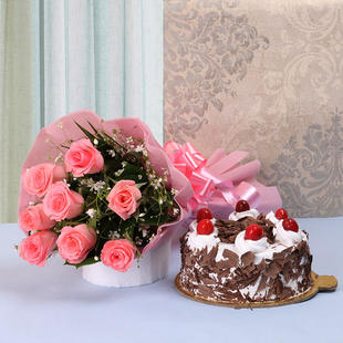 Cake and Roses