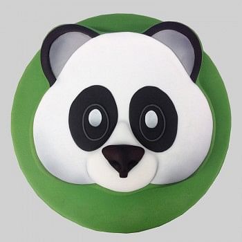 1 Kg Kungfu Panda Theme Chocolate Fondant Cake