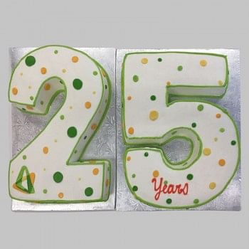 25 Number Cake 