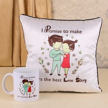 Promise Day Mug and Cushion