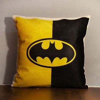 One Batman Theme Printed Cushion 