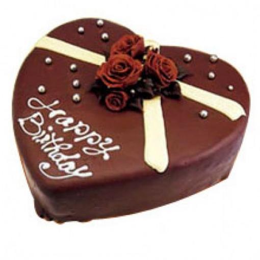 1 Kg Heart Shape Cake