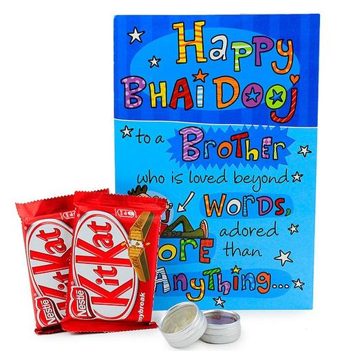 Kit Kat With Bhai Dooj Card