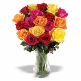 18 Mix Roses Bouquet