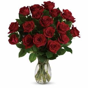 18 Red Roses Bouquet