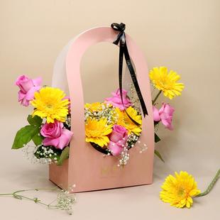 Bloom Floral Handbag ARrangement