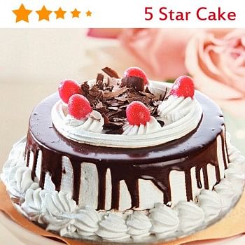 Half Kg Black Forest 5 Star Cake