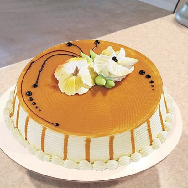 Half Kg 5 Star Butterscotch Cake