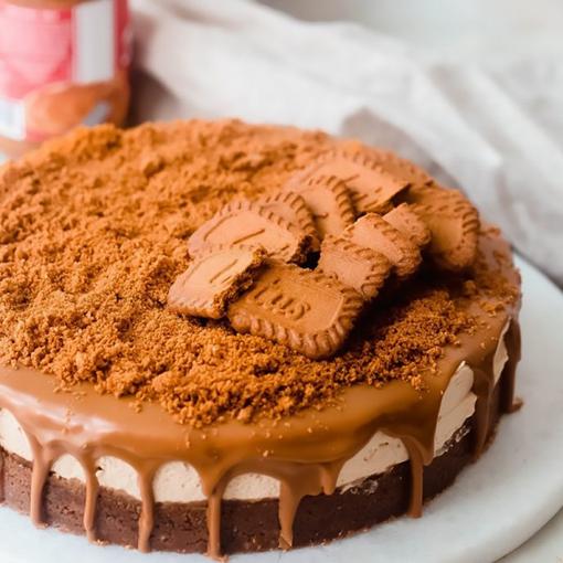 Lotus Biscoff Cheese Cake