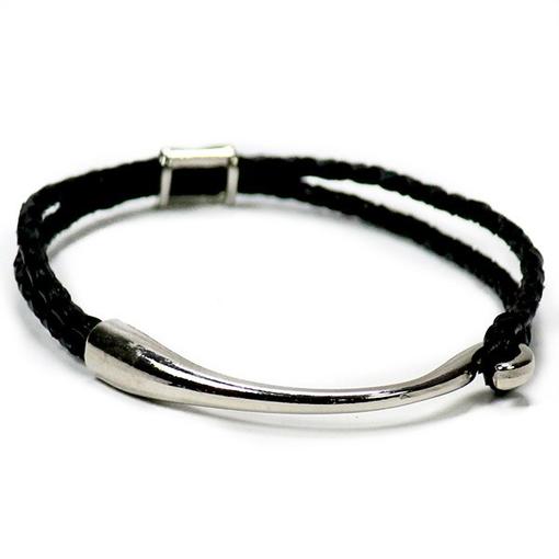Braided Black Unisex Friendship Bracelet