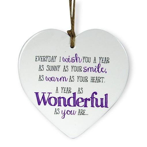 You Are Wonderful Heart Quotation