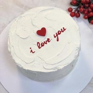 Love You Berry Cream Cake