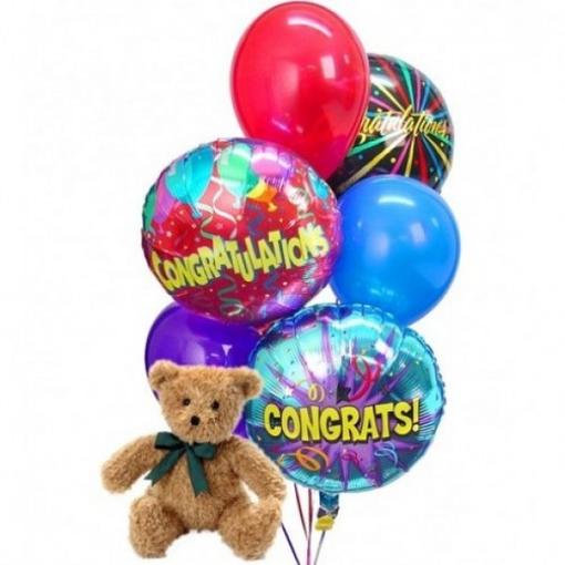 Teddy n Helium Balloon Teddy n Helium Balloon