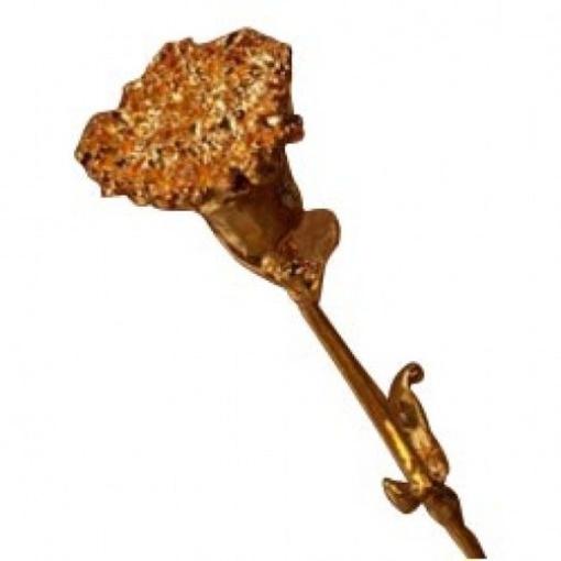 Gold Sprayed Carnation