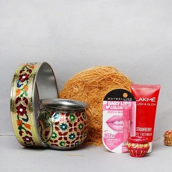 Traditional Karwa Chauth Thali Gifts for Wife