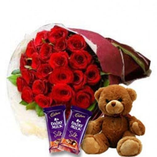 Lush of Love Roses Combo