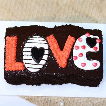 Valentine Special Cake For Husband