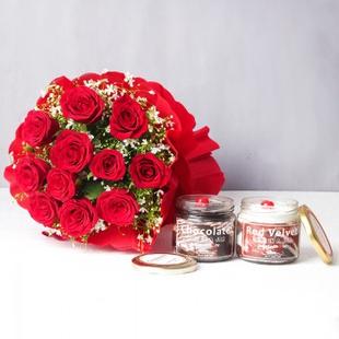 Alluring Treat with Roses