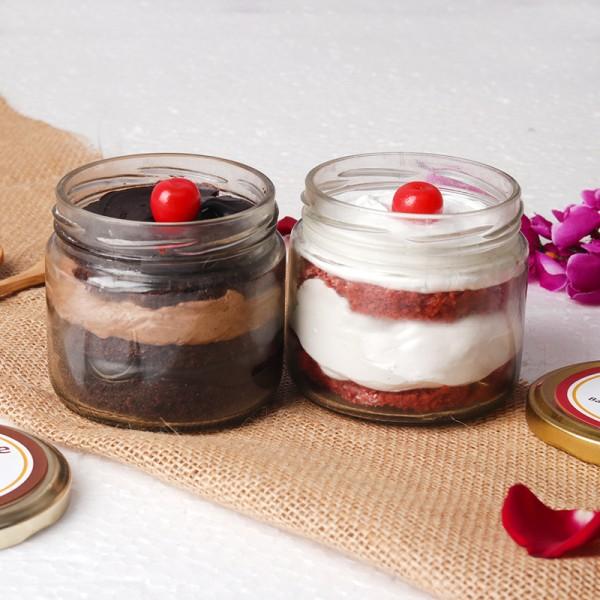 Set of 2 Jar Cakes