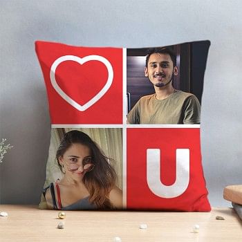 One Love Theme Personalised Cushion