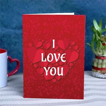 Love U Greeting Card