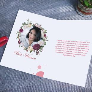 Womens Day Personalised Greeting Card