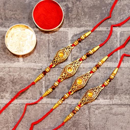 Set of 4 Classic Rakhis