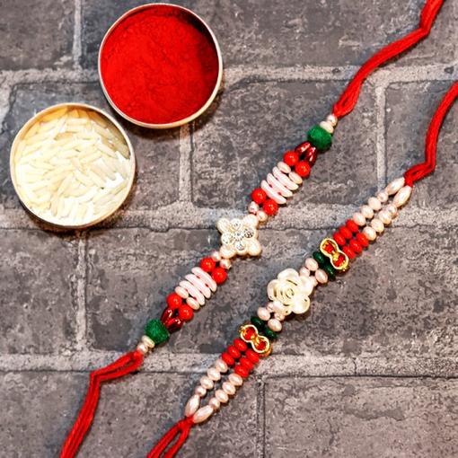 Beaded Rakhis Combo