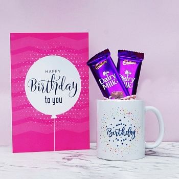 Birthday Mug and Greeting Card