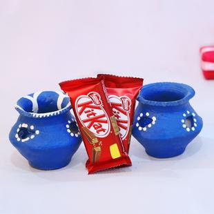 Kitkat Matki Diya Set