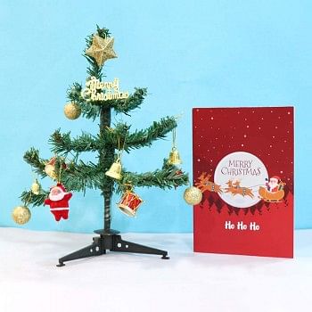 Christmas Tree and Greeting Card