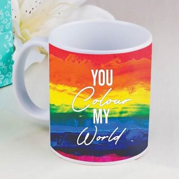 Rainbow Theme mug