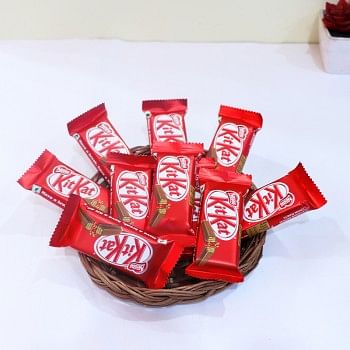 Kitkat Basket Arrangement