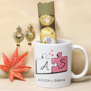 Adorable Mug N Earrings