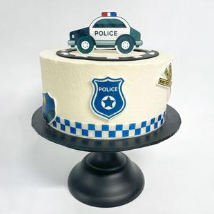 Police Theme Cake