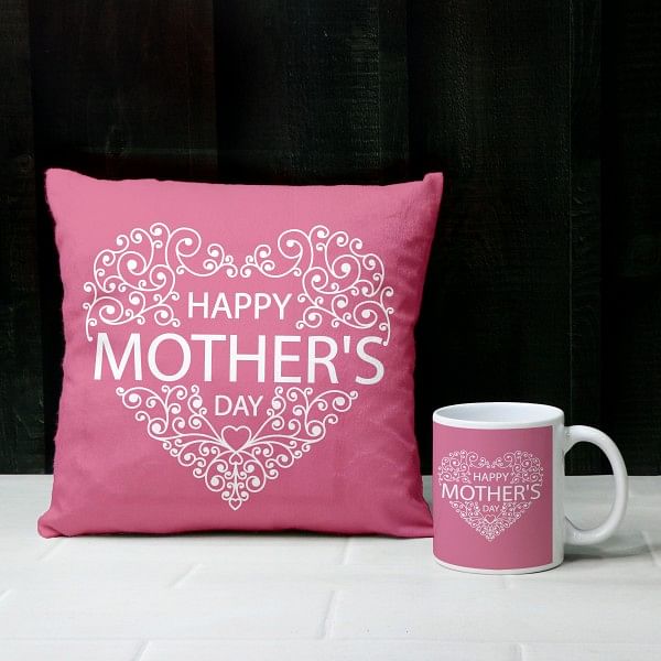 Happy Mothers Day Cushion and Mug